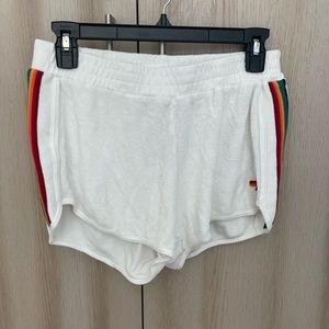 Aviator Nation terry cloth shorts